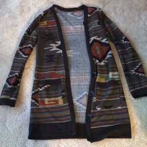 Aztec cardigan